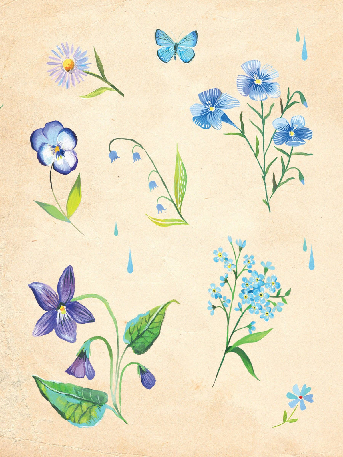 Wildflower Picnic Sticker Book by Kate Daisy