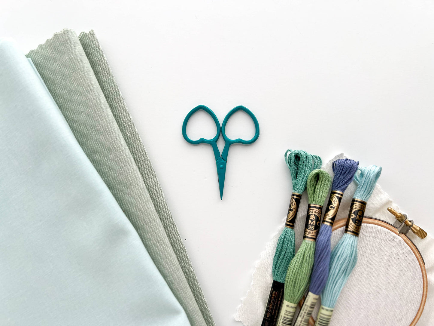 Matryoshka small heart sewing scissors