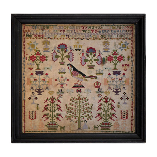 Anne Davies Sampler 1873 by The Wishing Thorn Cross Stitch Pattern
