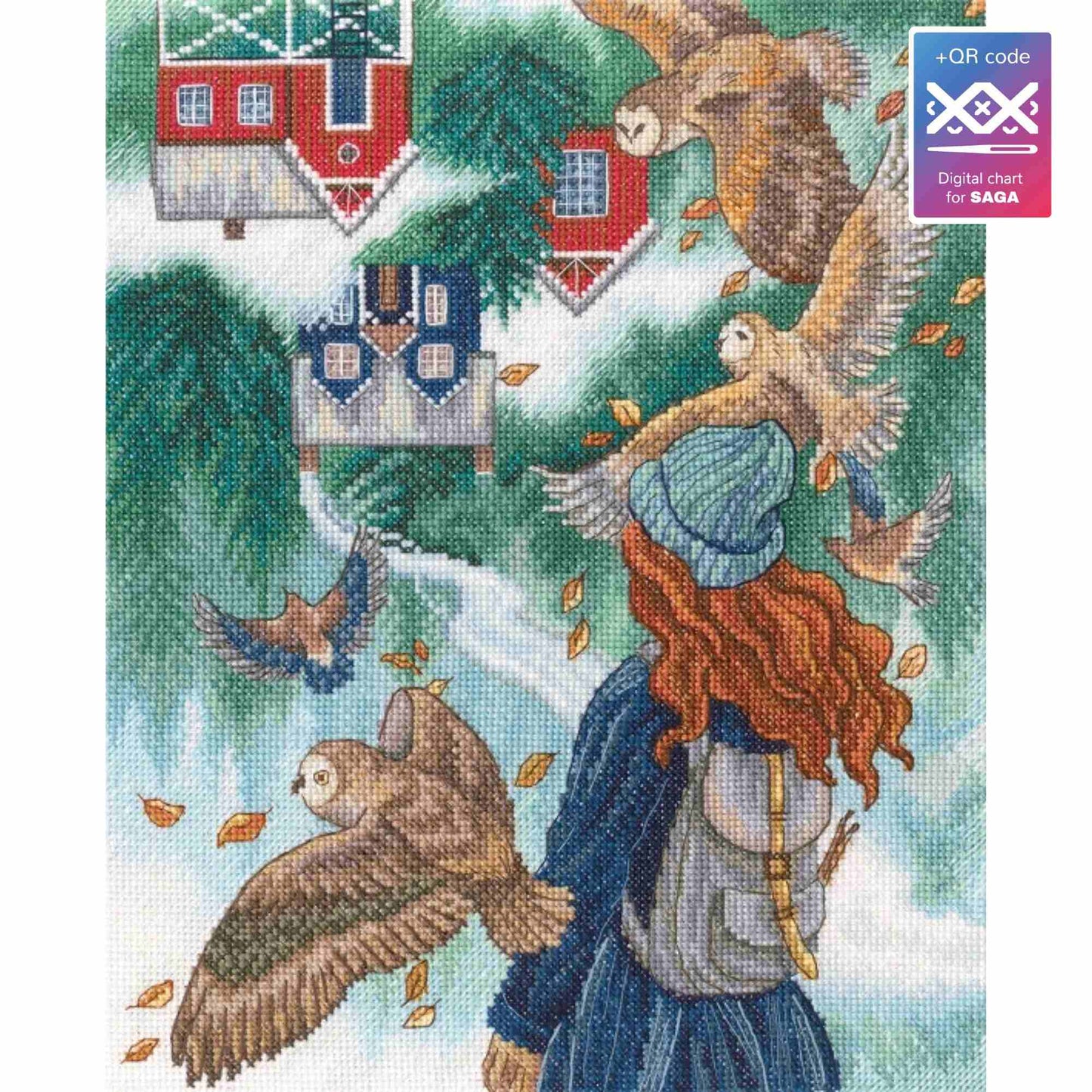 Changes Cross Stitch Kit RTO Counted M982