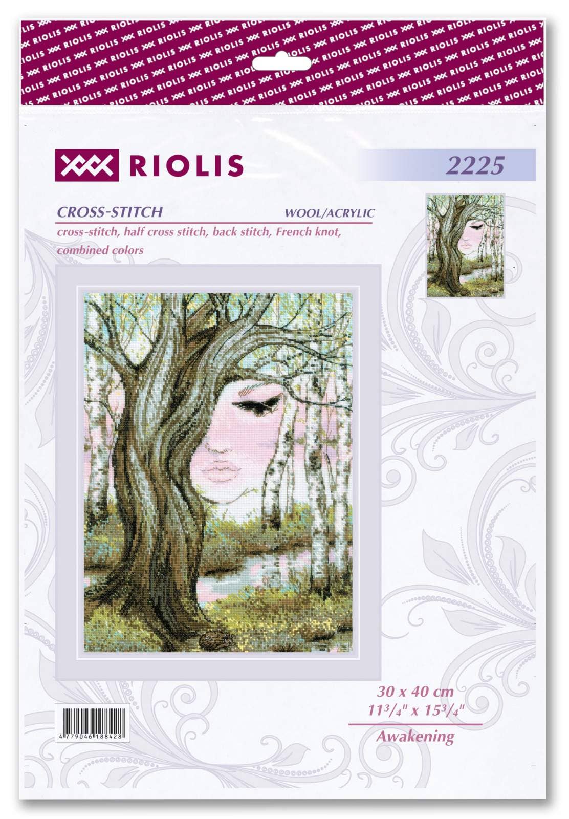 Awakening Cross Stitch Kit From Riolis 2225