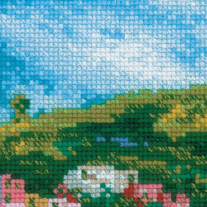Liguria Italy Cross Stitch Kit From Riolis 1747