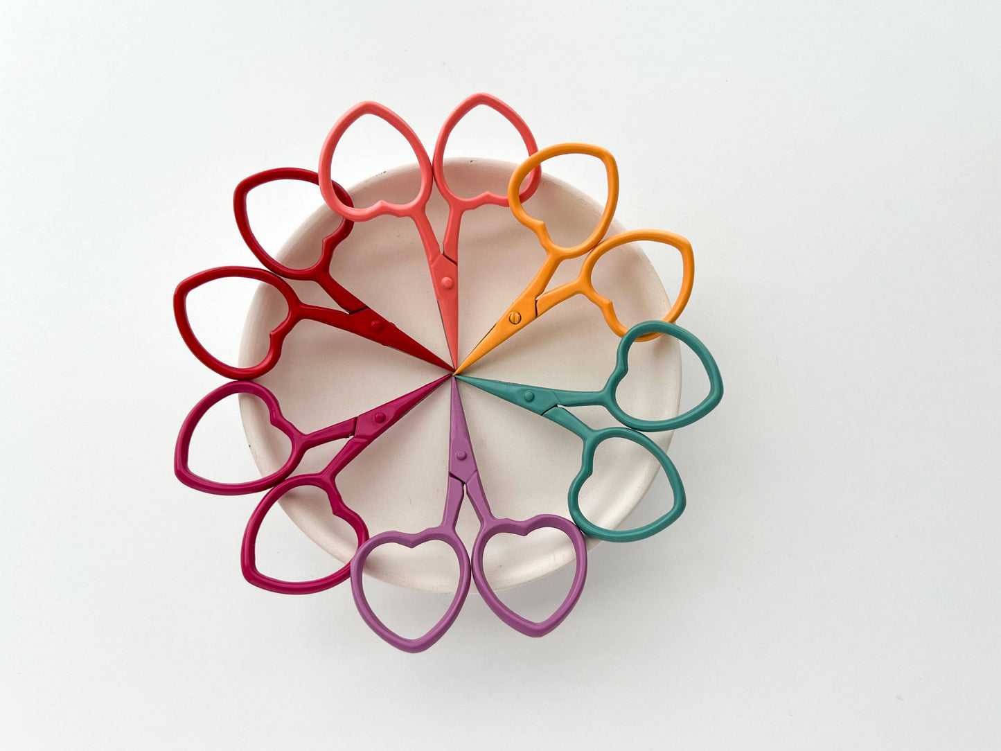 Matryoshka small heart sewing scissors
