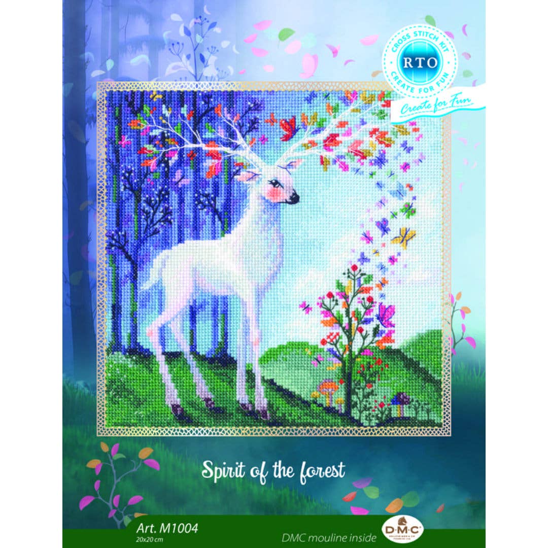 Spirit of the Forest Cross Stitch Kit RTO Counted M1004
