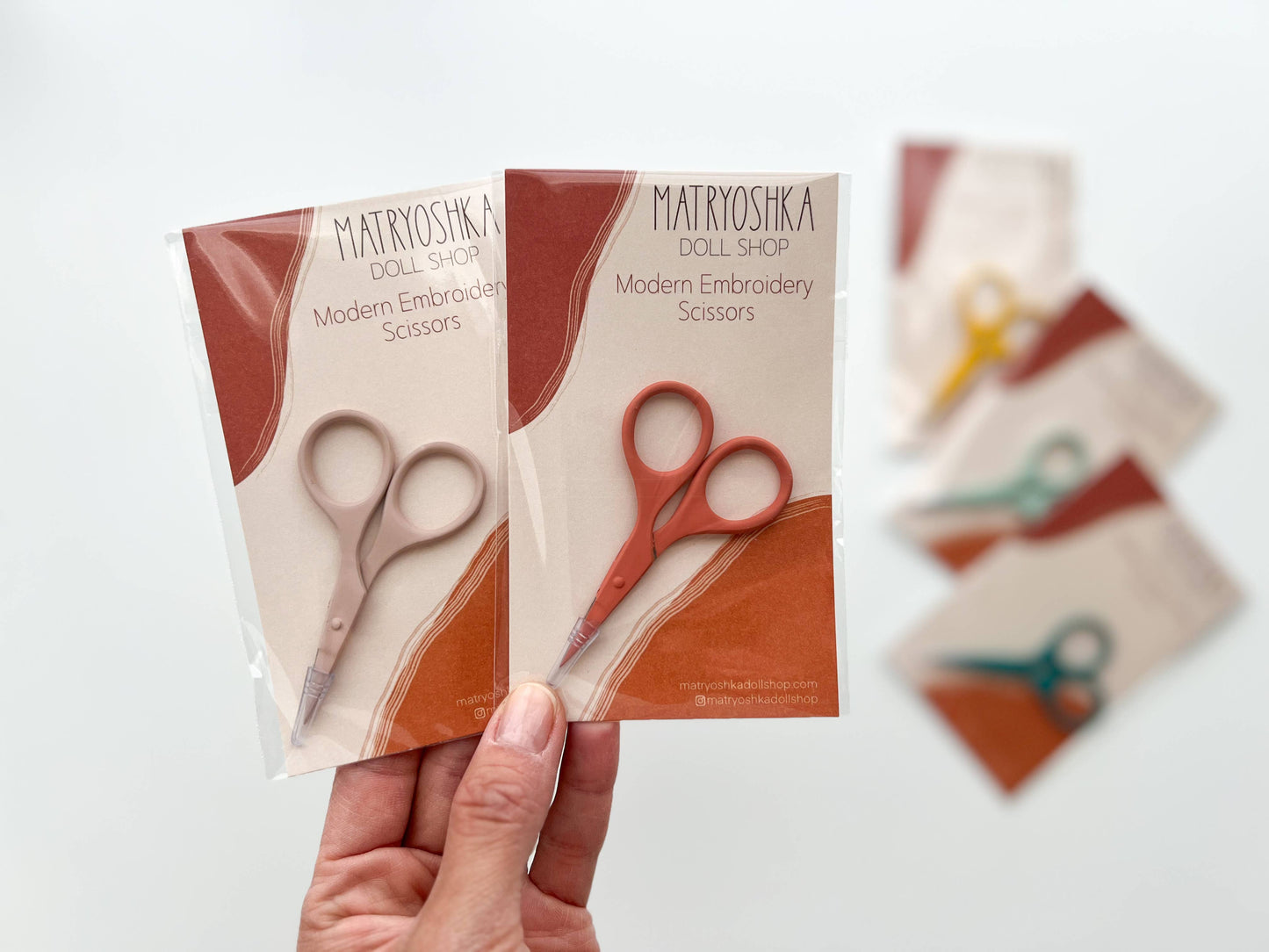 Matryoshka small sewing scissors