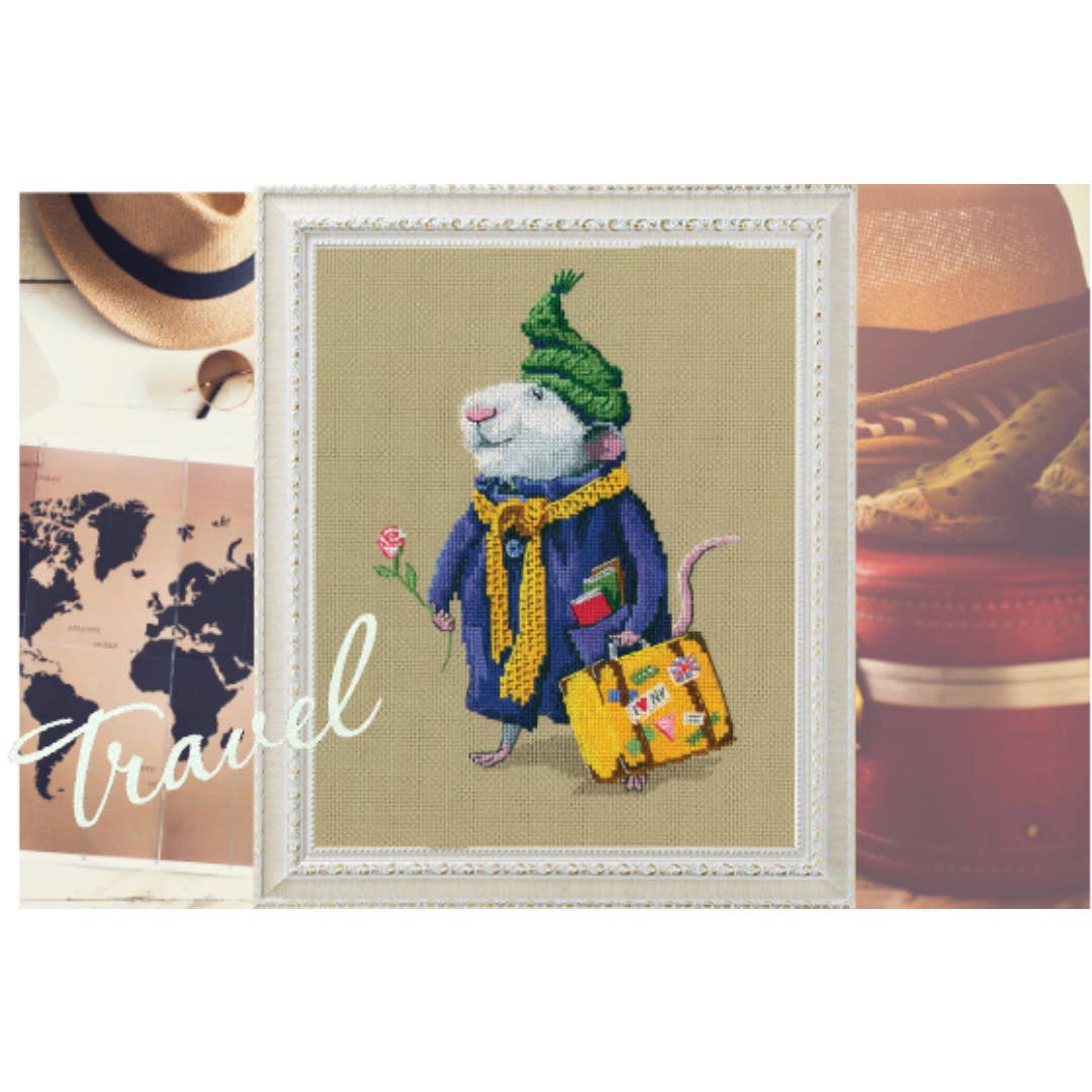 Wonderful Travel World Cross Stitch Kit RTO Counted M798