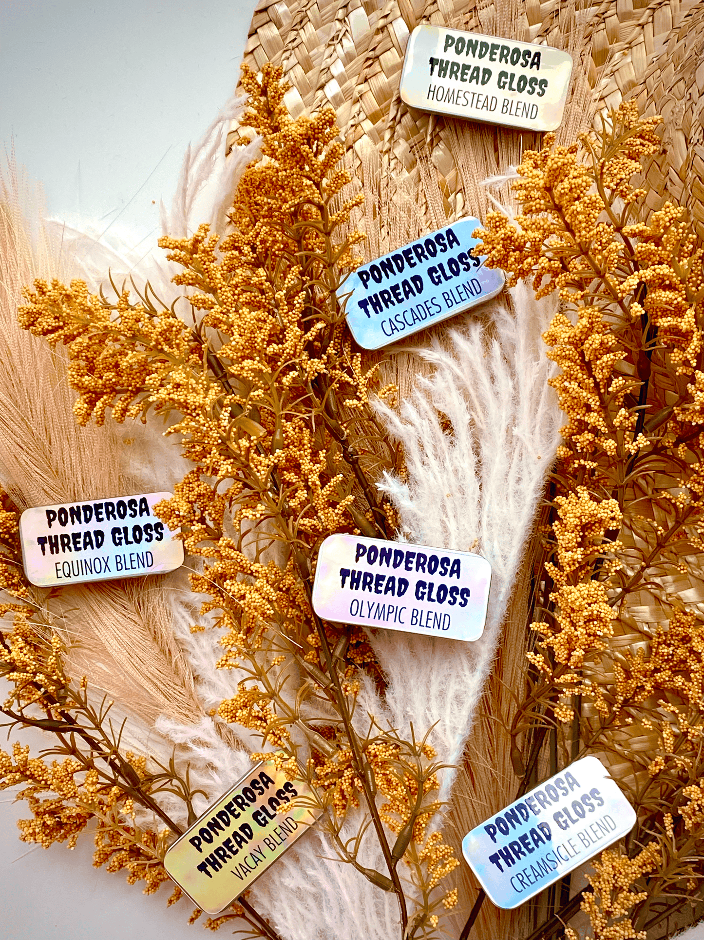 Ponderosa Thread Gloss MARIE Scented Beeswax Thread Conditioner
