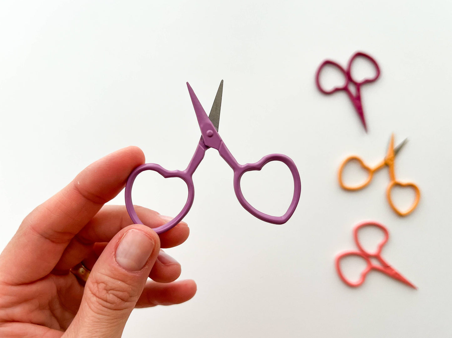 Matryoshka small heart sewing scissors