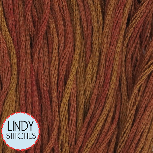 Almost Auburn Classic Colorworks Floss Hand Dyed Cotton Skein