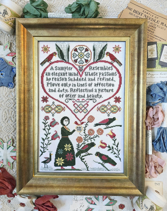Affection & Duty Kathy Barrick Cross Stitch Pattern Nashville Market