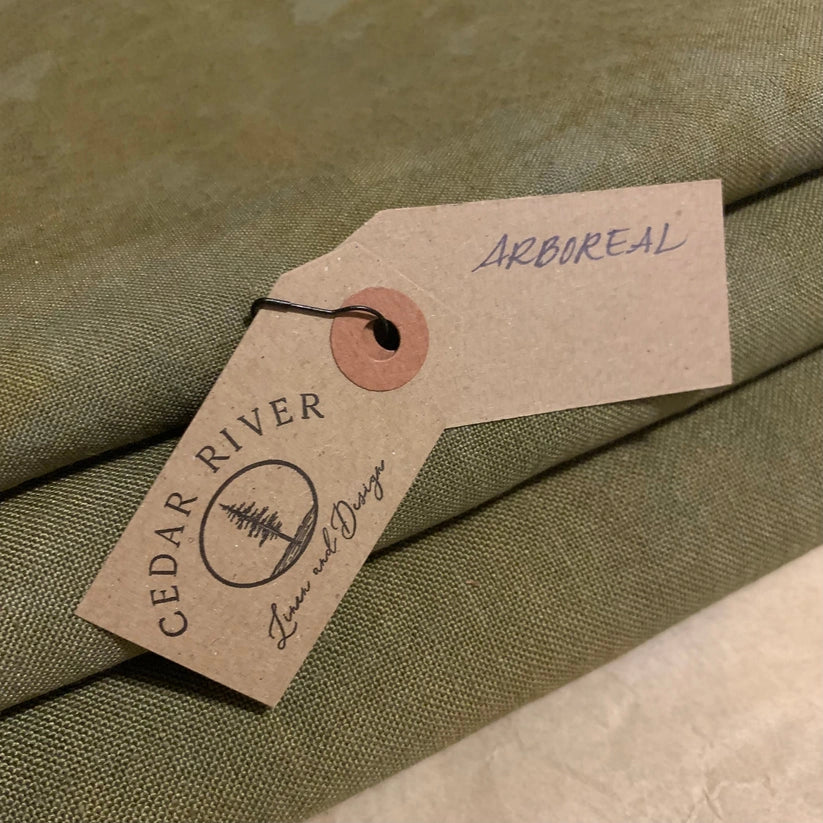 36 Count Arboreal Hand Dyed Linen by Cedar River