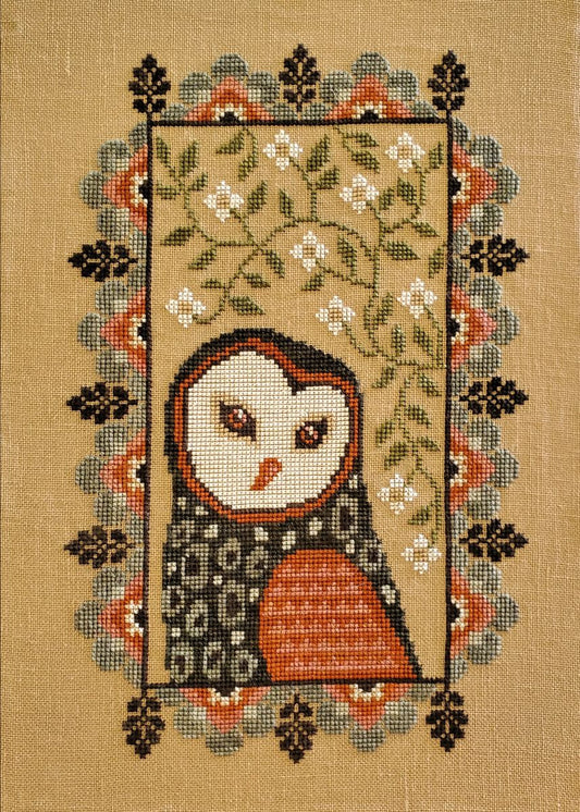 PREORDER Flora Cross Stitch Pattern Physical Copy Artsy Housewife