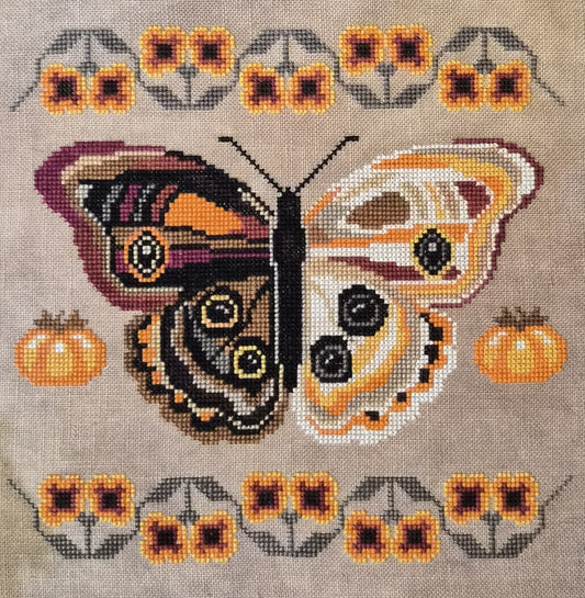 PREORDER Artsy Housewife A STUDY IN PERSIMMON Cross Stitch Pattern
