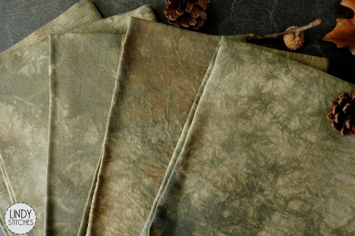 WETLANDS Atomic Ranch Hand Dyed Needlework Fabric