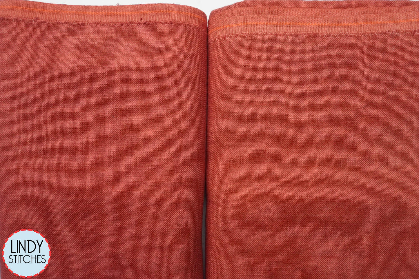 36 count AZTEC RED Edinburgh Linen by Weeks Dye Works (Zweigart Base)