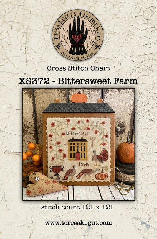 PREORDER Teresa Kogut BITTERSWEET FARM Cross Stitch Pattern