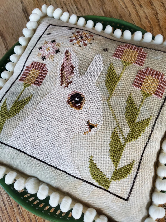 Bedelia Bunny Cross Stitch Pattern Physical Copy Artsy Housewife