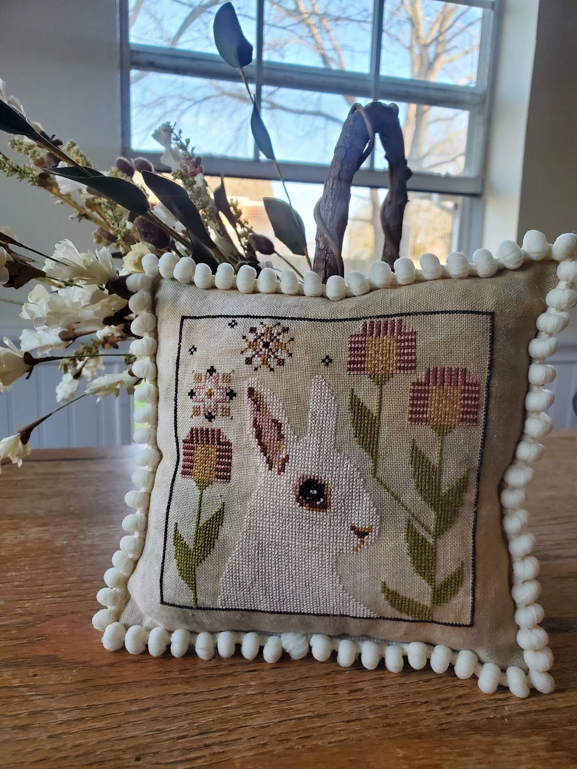 Bedelia Bunny Cross Stitch Pattern Physical Copy Artsy Housewife