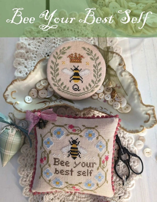 Bee Your Best Self by Lila's Studio Cross Stitch Pattern