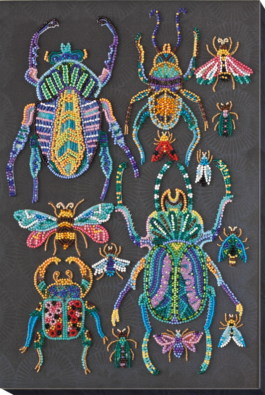 Beetles Embroidery Kit by Abris Art AB-730