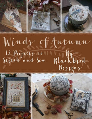 Blackbird Designs Winds of Autumn Cross Stitch Patterns Booklet