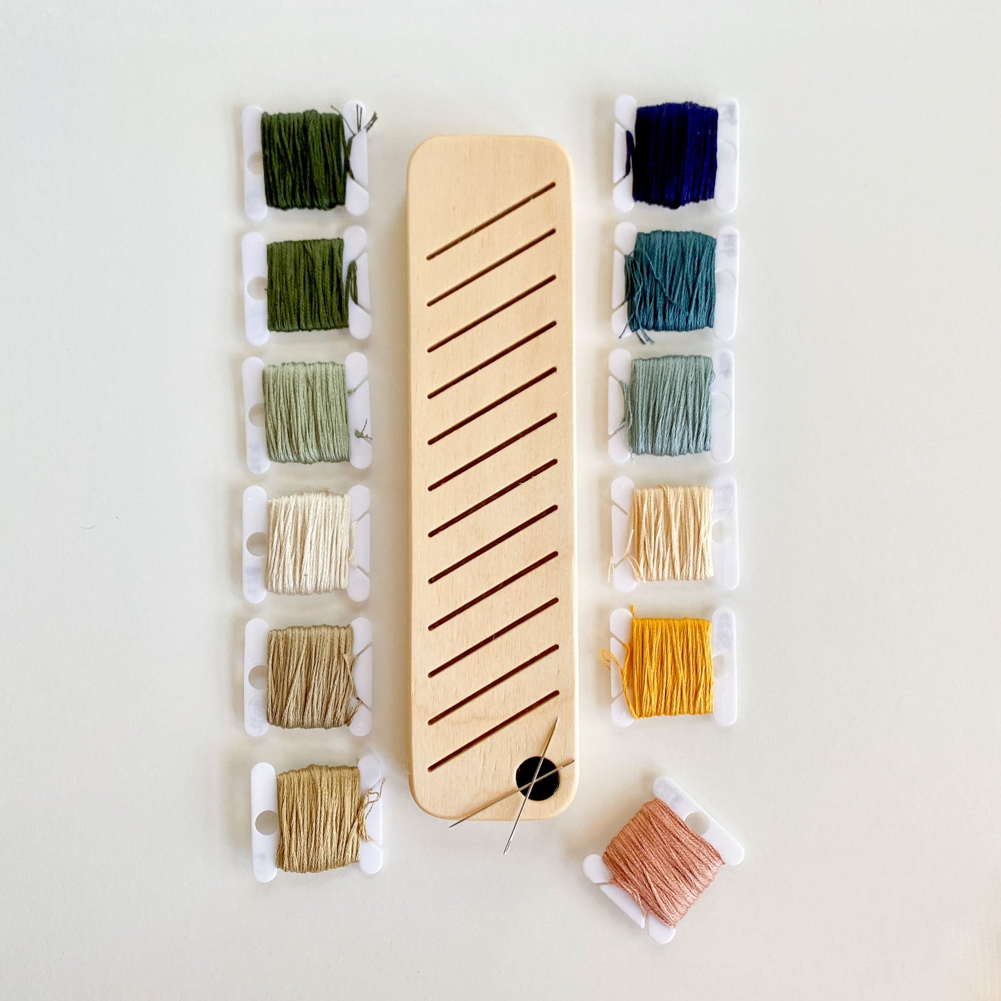 Wooden Bobbin Minder by Modern Hoopla