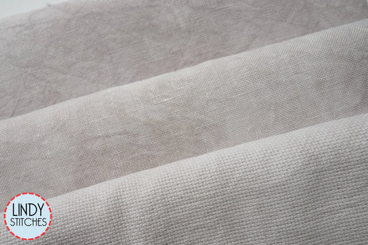 36 count Picture This Plus Bramble Edinburgh Linen Hand Dyed
