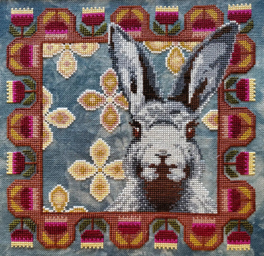 Bun Bun Cross Stitch Pattern by the Artsy Housewife Nashville Market