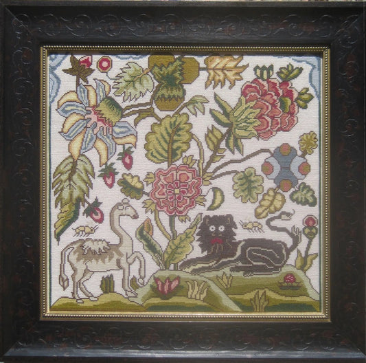 Camel and Lion Cross Stitch Pattern by Scarlet Letter