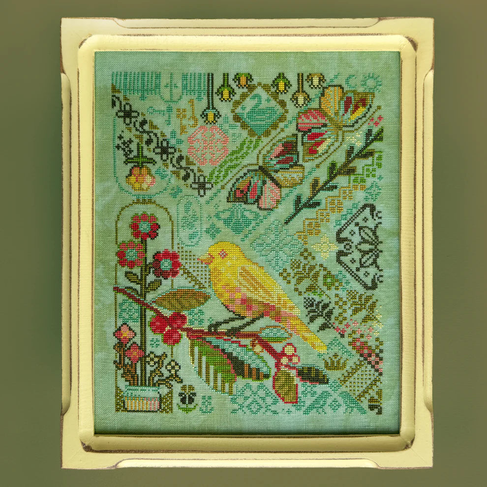 CANARY YELLOW JED XSTITCH Cross Stitch Pattern