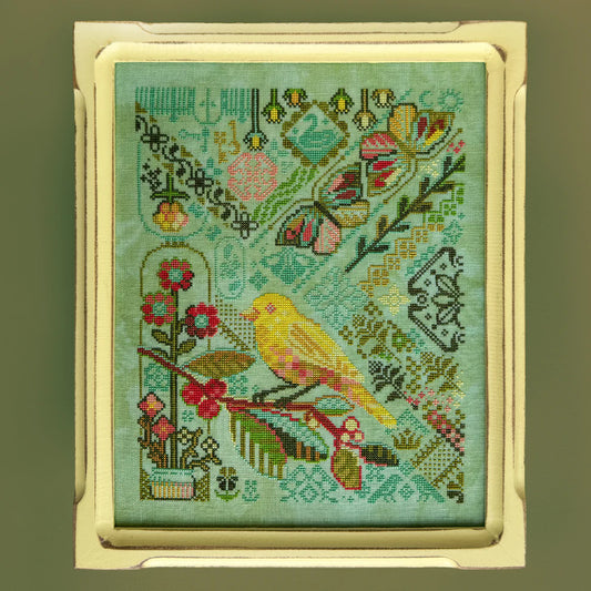 PREORDER CANARY YELLOW JED XSTITCH Cross Stitch Pattern