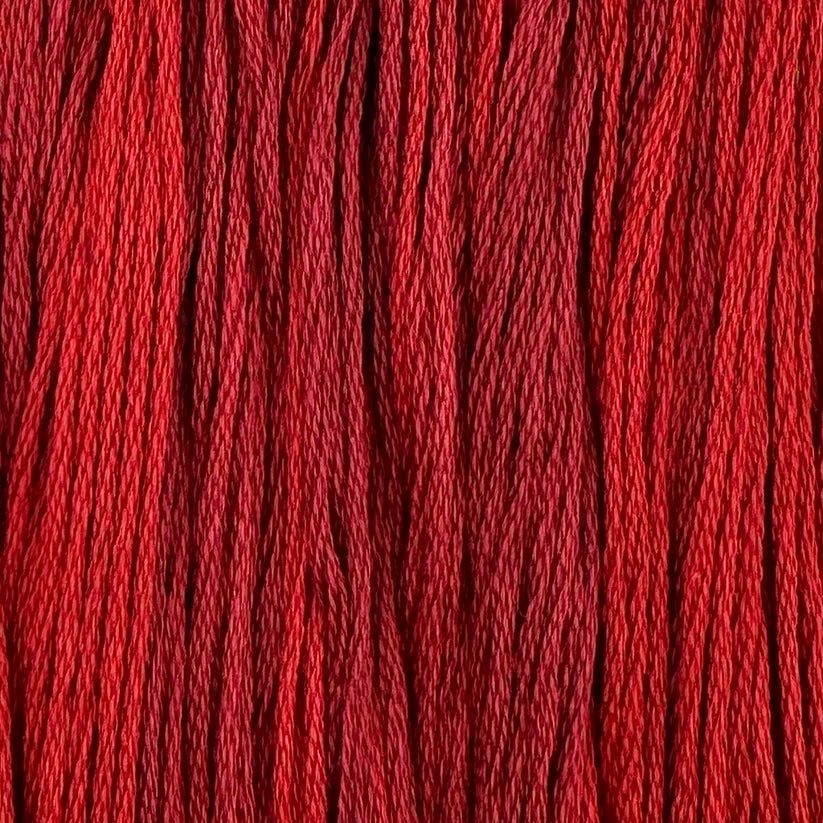 Candy Apple Colour & Cotton Overdyed Cotton Floss