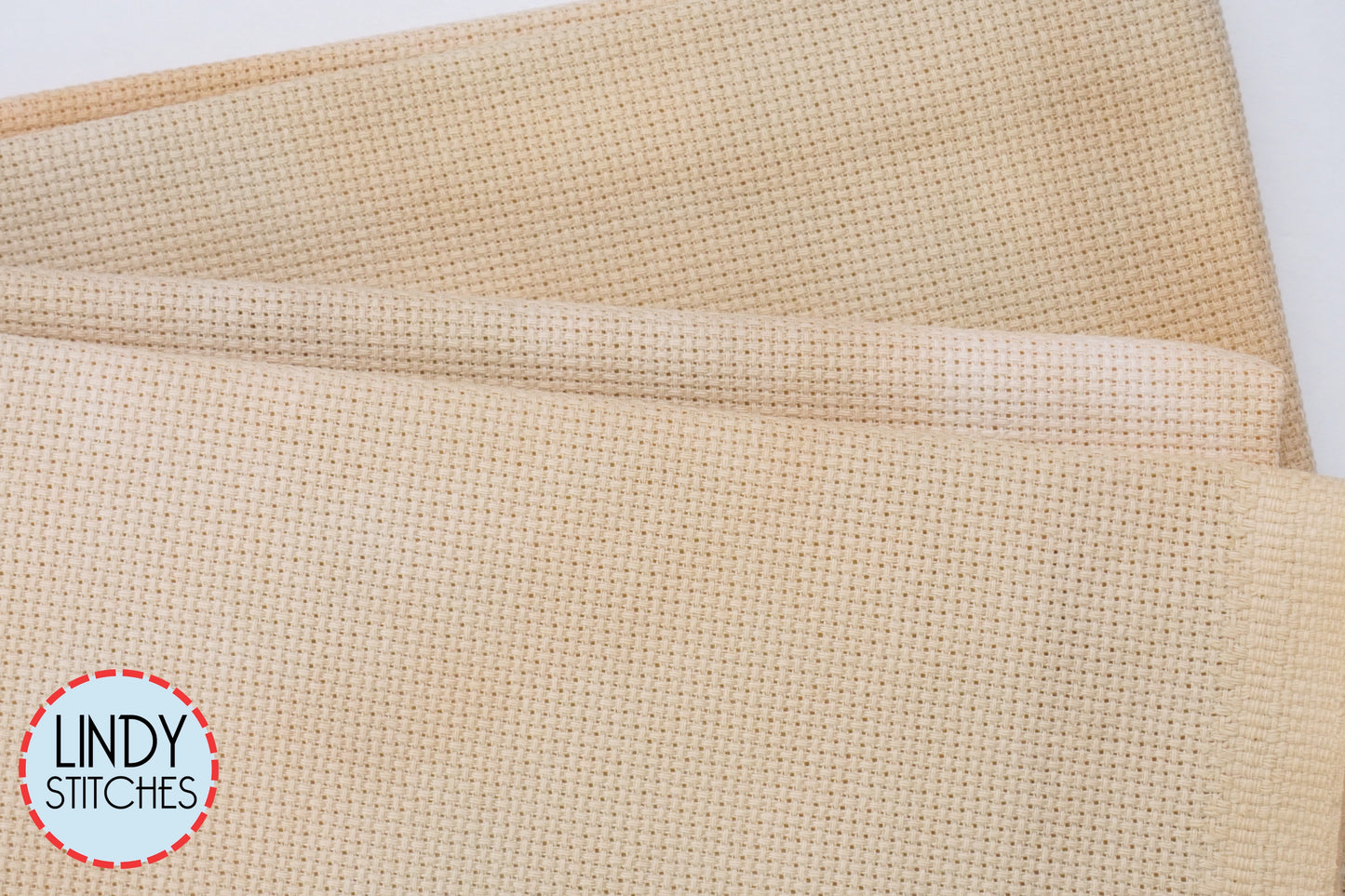 16 count Caramel Macchiato Aida Hand Dyed Fabrics by Stephanie