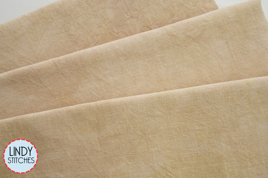 40 Count Maple Bar Hand Dyed Linen by Cedar River