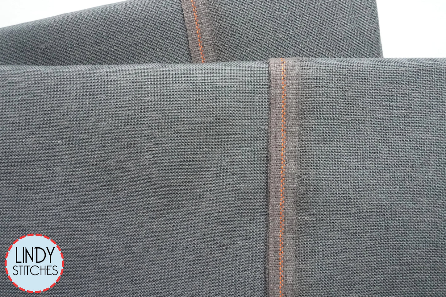 36 count Charcoal Edinburgh Linen by Zweigart Cross Stitch Fabric