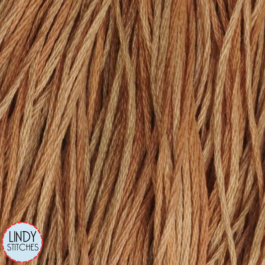 Chickpea Weeks Dye Works Floss Hand Dyed Cotton Skein 1229