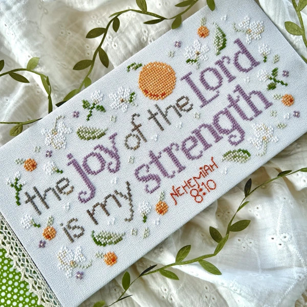 PREORDER Choose Joy Cross Stitch Pattern by Sweet Wing Studio