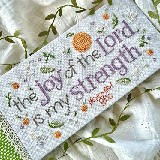 PREORDER Choose Joy Cross Stitch Pattern by Sweet Wing Studio