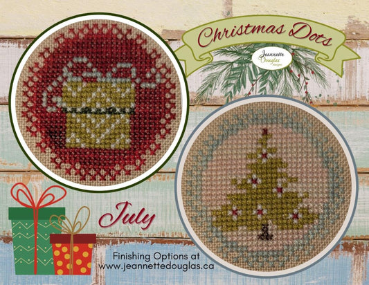 PREORDER Christmas Dots Series July by Jeannette Douglas Designs