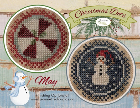 Christmas Dots Series May by Jeannette Douglas Designs