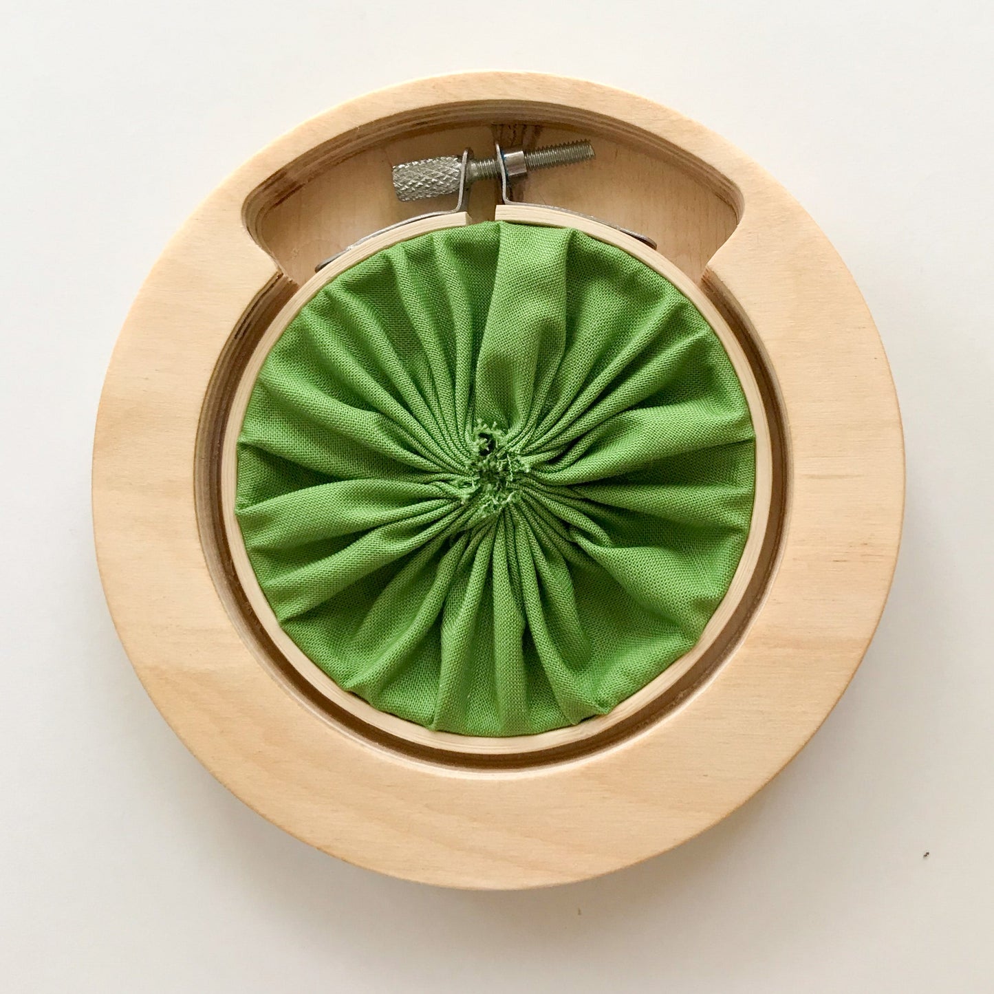 Circle Embroidery Hoop Wooden Frame