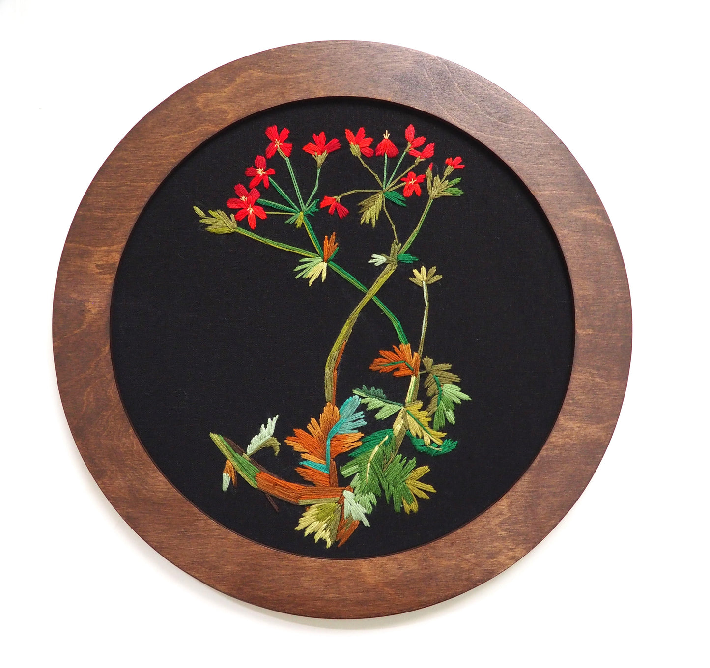 Circle Embroidery Hoop Wooden Frame