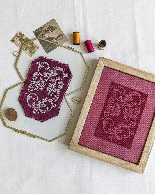 PREORDER Shaded Stitchery CLOSELY KEPT NO. 4 Cross Stitch Pattern