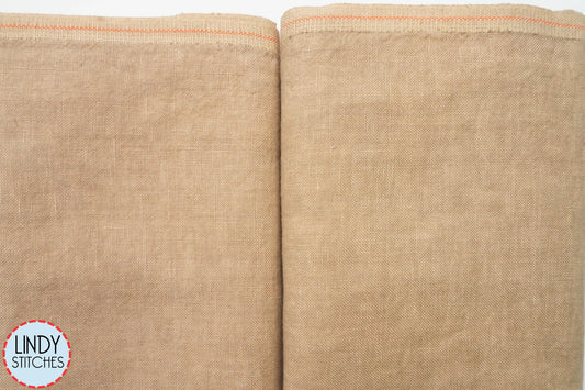 40 count COCOA Newcastle Linen by Weeks Dye Works (Zweigart Base)