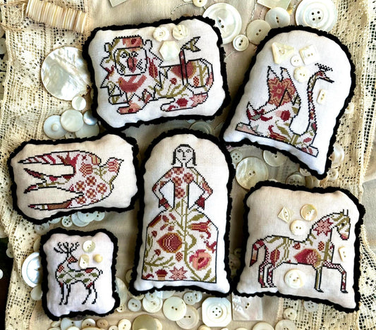 Cookie Cutters 3 Cross Stitch Pattern by Kathy Barrick