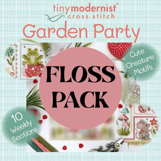 Floss Pack for Tiny Modernist Garden Party SAL