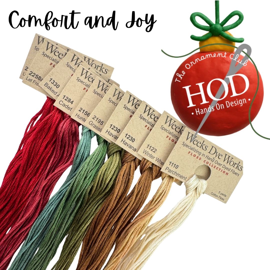 Floss Pack Hands On Design Ornament Club Comfort & Joy