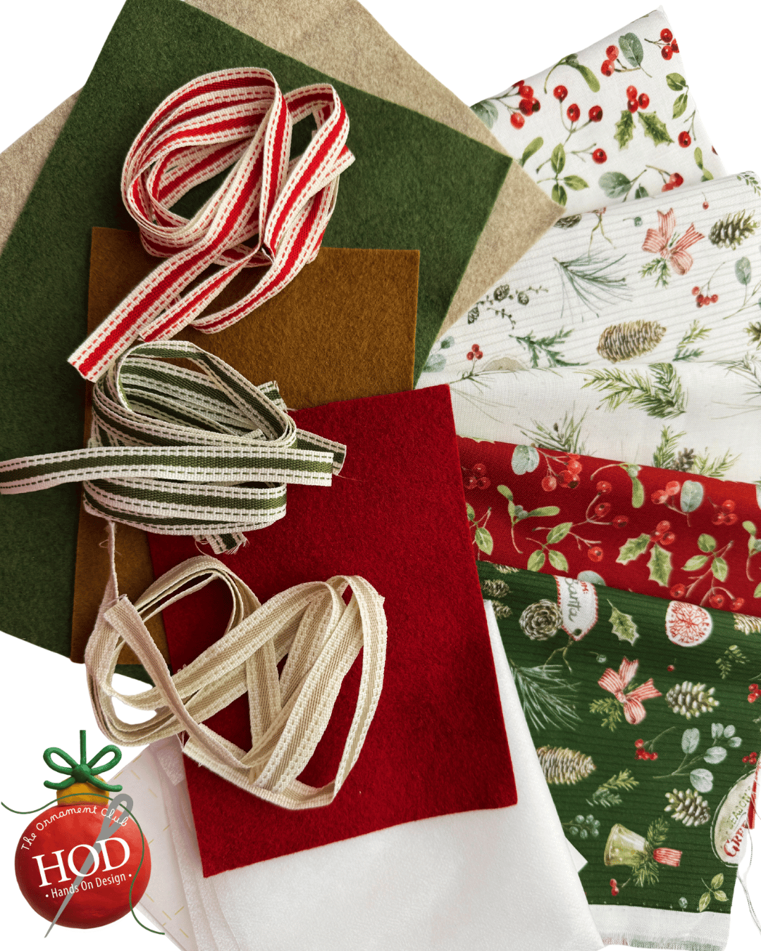 Trims & Doodads Pack Hands On Design Ornament Club Comfort and Joy
