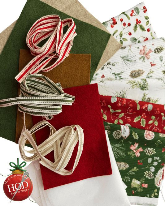 Trims & Doodads Pack Hands On Design Ornament Club Comfort and Joy