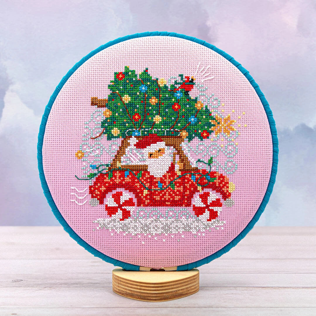 PREORDER Counting Puddles SANTA'S COMING TO TOWN Cross Stitch Pattern